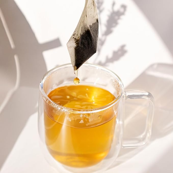 Organic Positively Tea Company, Chamomile Herbal Tea Bags, 100 Count, Eco-Friendly Tea Bags, Non-GMO - Bloomnest