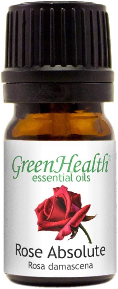 Rose Absolute Essential Oil - 5 ml - 100% Pure and Natural - GreenHealth (Morocco) Greenals