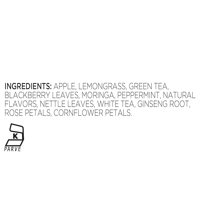 Tea Forte Clarity Premium Loose Leaf Caffeinated Green Tea Blend Canister, Makes 35-50 Cups - Bloomnest