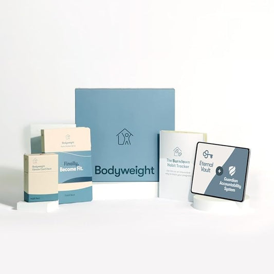 Bodyweight Phoenix Framework: Home Workout Series - Complete Fitness System with Transformation Journal, Elevate Card Deck, Burndown Tracker, Digital Vault Access, and Accountability System - - Bloomnest