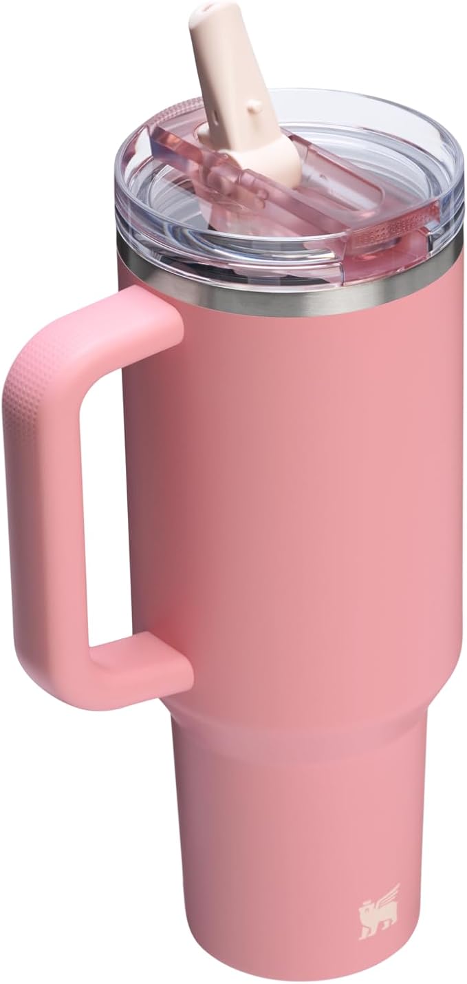 STANLEY Quencher ProTour Flip Straw Tumbler with Leakproof Lid | Built-In Straw & Handle | Cupholder Compatible for Travel | Insulated Stainless Steel Cup | BPA-Free