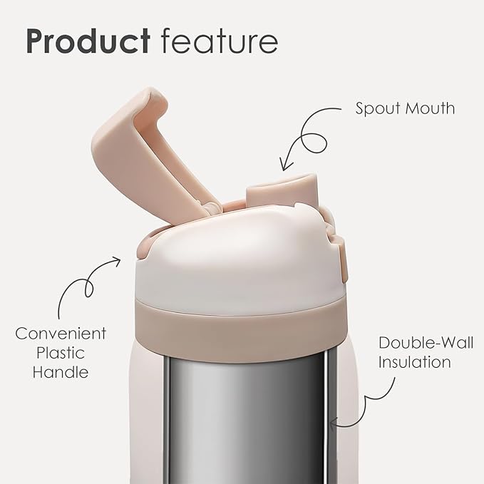 Christian Insulated Stainless Steel Water Bottle with Straw for Sports and Travel, Child of God, 32oz, Gifts for Women Girls Friends Teens Birthday Christmas - Bloomnest