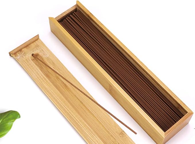 COHEALI 1pc Incense Stick Bamboo Storage Box Holder - Bloomnest