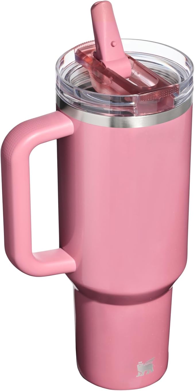 STANLEY Quencher ProTour Flip Straw Tumbler with Leakproof Lid | Built-In Straw & Handle | Cupholder Compatible for Travel | Insulated Stainless Steel Cup | BPA-Free