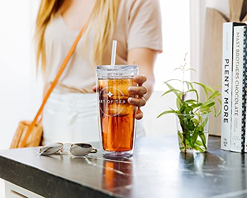 Art of Tea | Apricot Escape - Caffeine Free | 50 Eco Friendly Pyramid Tea Bag Sachets - Bloomnest
