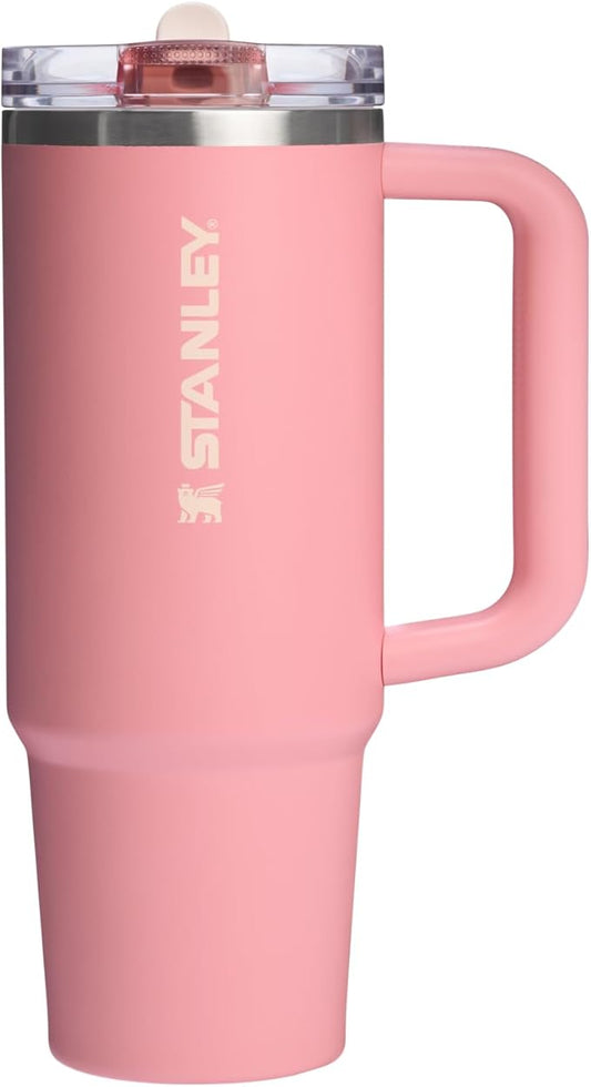 STANLEY Quencher ProTour Flip Straw Tumbler with Leakproof Lid | Built-In Straw & Handle | Cupholder Compatible for Travel | Insulated Stainless Steel Cup | BPA-Free