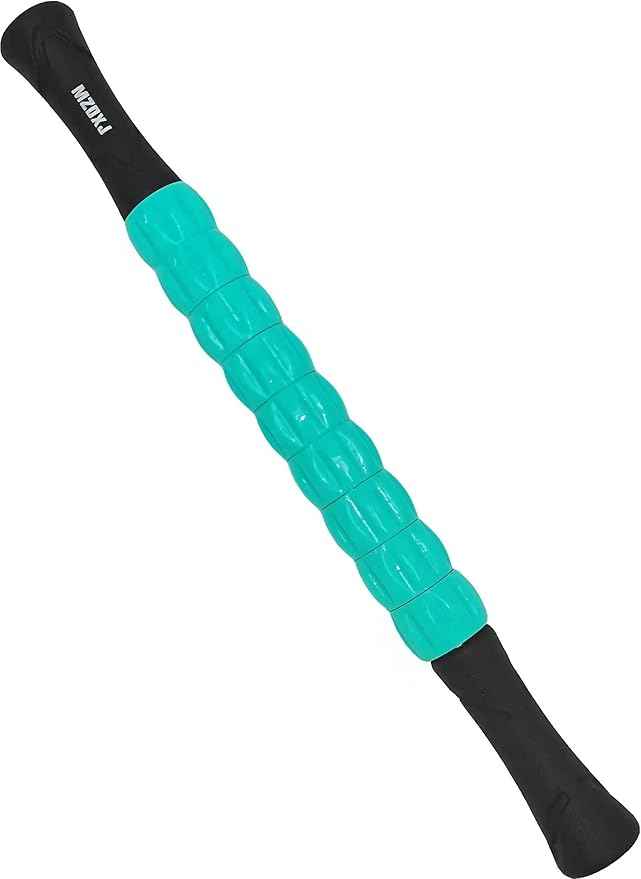 Muscle Roller, Massage Roller Stick for Athletes, Help Reducing Muscle Soreness Cramping Tightness Leg Arms Back Calves Muscle Massager (BlackBlue) - Bloomnest