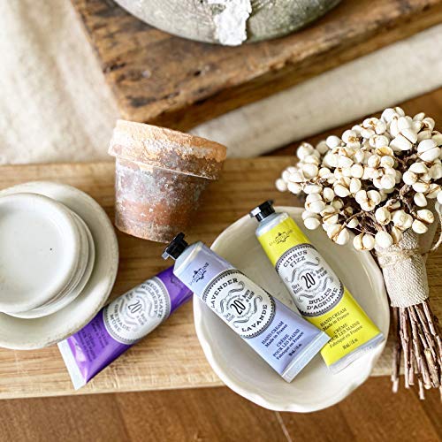 La Chatelaine Hand Cream Gift Set for Women, Mom, Sister, Travel Size, Natural Hand Cream Made in France with 20% Organic Shea Butter (Citrus Fizz, White Grapefruit, & Lavender) 3 x 1 fl. oz - Bloomnest
