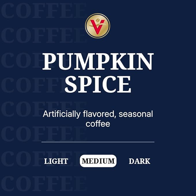 Victor Allen's Coffee Pumpkin Spice Flavored, Medium Roast, 32 Count, Single Serve Coffee Pods for Keurig K-Cup Brewers - Bloomnest