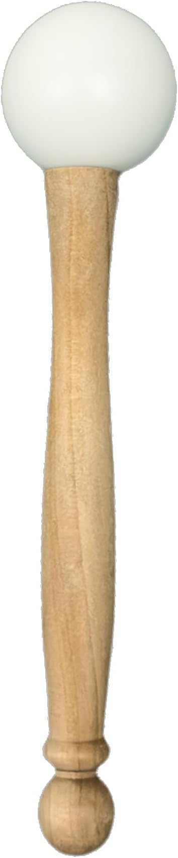Rubber Mallet For Crystal Singing Bowls - Frosted Quartz Crystal Mallet - Sound Bowl Accessory - Bloomnest