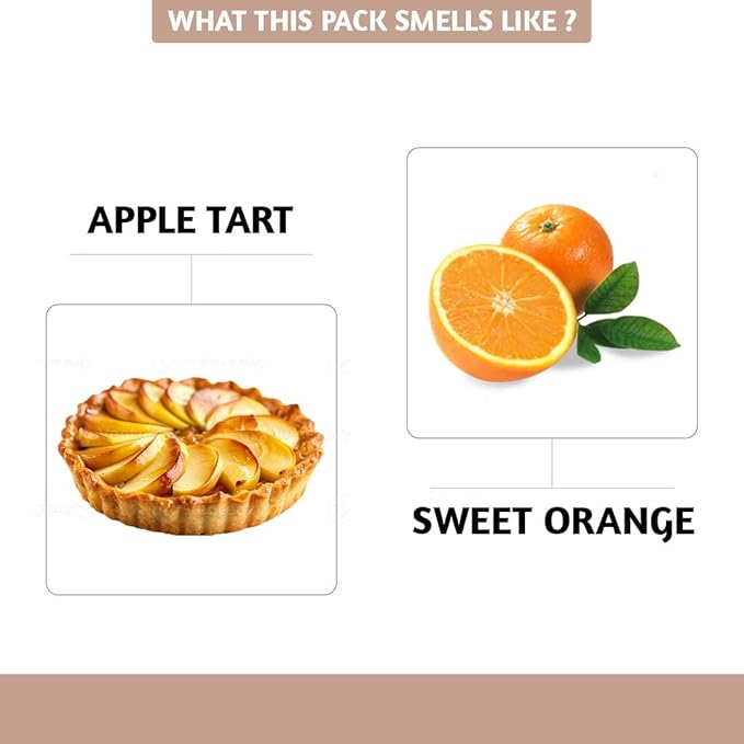 Folkulture Incense Cones for Waterfall | 20 Pc Incense Cone Scented | 2 Fragrance Cone-Insenses - Sweet Orange & Apple Tart| Natural, Non Toxic | Christmas Inscents-Cones | Relaxing, Meditation