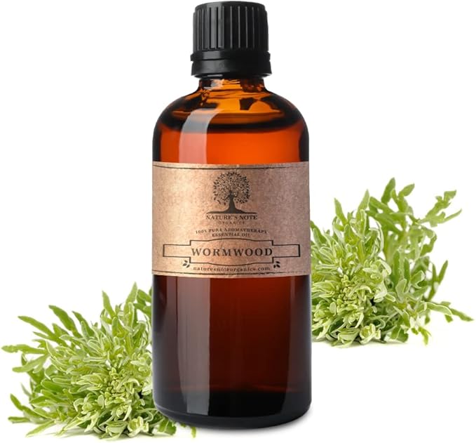 Wormwood Essential Oil - 100% Pure Grade Essential Oil by Nature's Note Organics - 4 Fl Oz - Bloomnest