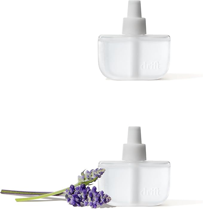Drift Home Scent Diffuser Refills in Wild Lavender (2 Refills) - Adjustable and Long Lasting Diffuser Aroma - Clean Ingredients, Pet Safe - Bloomnest