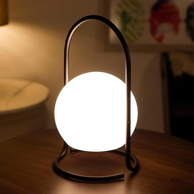TRIROCKS Portable Cordless Lantern Outdoor Lanterns Waterproof 3-Mode USB Rechargeable Table Lamp with Remote Powerful 4000mAh Battery Powered Camping Lantern for Home Patio Bar Balcony Indoor Outdoor - Bloomnest