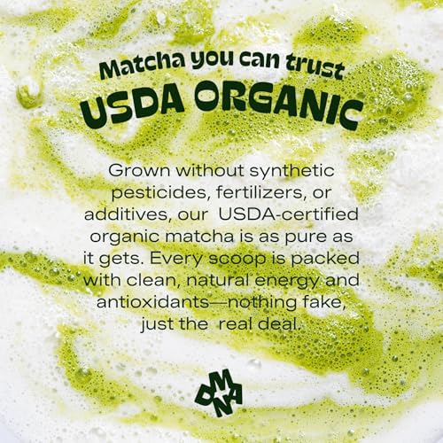 MATCHA DNA Certified Organic Matcha Green Tea Powder (8 oz TIN CAN) - Bloomnest
