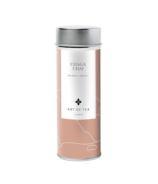 Art of Tea | Chaga Chai 3oz (Chaga Mushroom Tea) | Wellness Loose Leaf Artisan Tea - Bloomnest
