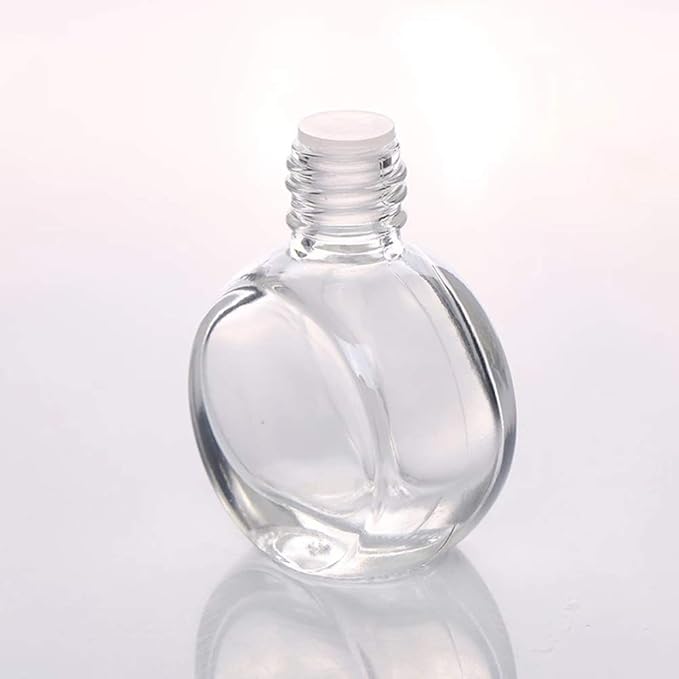 Car Aromatherapy Essential Oil Diffuser Bottle,10 Pack Car Air Freshener Bottle Empty Hanging Perfume Bottle Fragrance Decor Accessories Auto Window Ornament (round) - Bloomnest