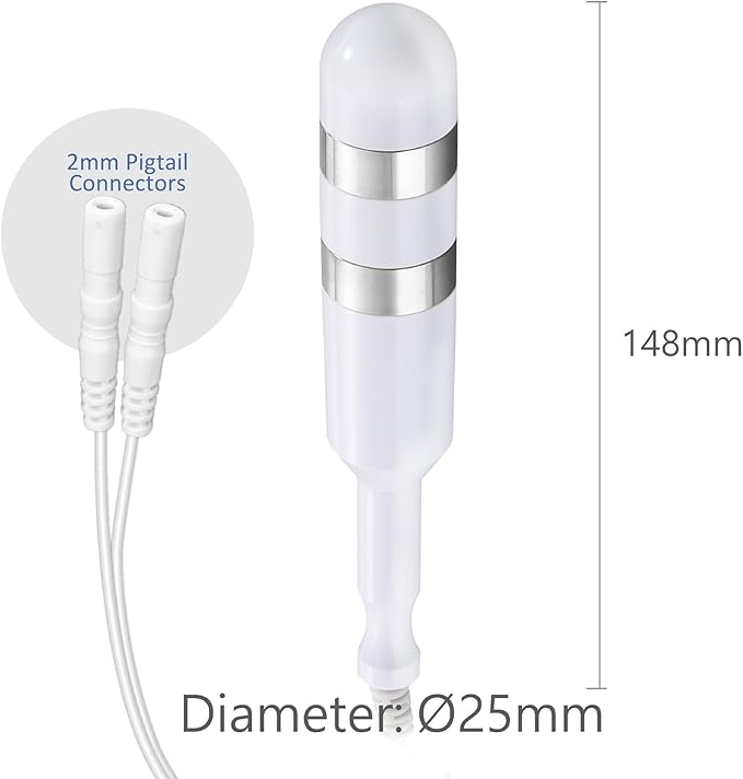 iStim Medical Probe for Pelvic Floor Electrical Muscle Stimulation, Incontinence Relief - Compatible with Incontinence EMS Machine iSTIM