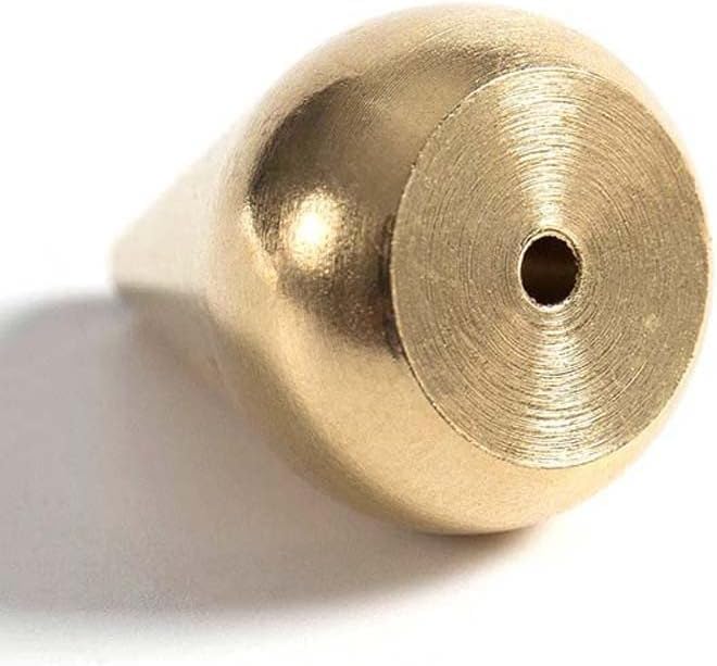 3Pcs Mini Brass Incense Holder, Incense Cone Holder, Portable Coil Incense Holder, Incense Stick Holder for Home Office Teahouse, Water Drop Shape - Bloomnest