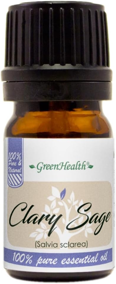 GreenHealth - 5 ml Clary Sage Essential Oil - 100% Pure