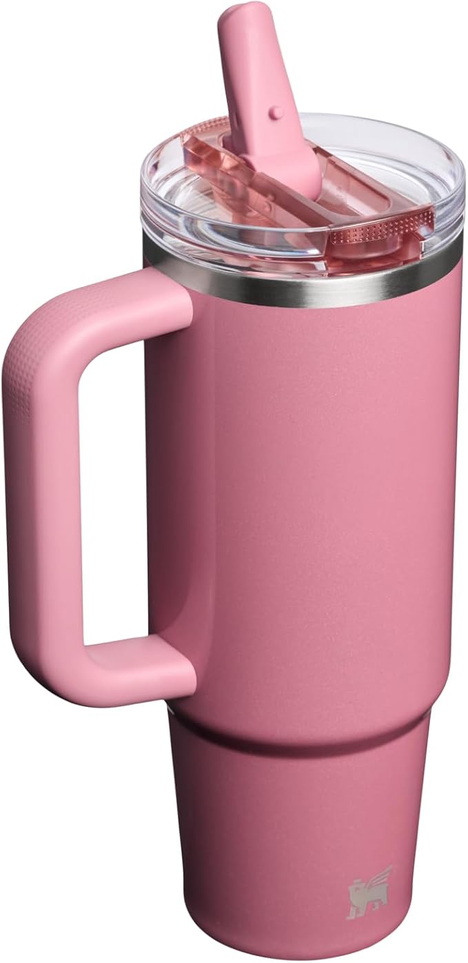 STANLEY Quencher ProTour Flip Straw Tumbler with Leakproof Lid | Built-In Straw & Handle | Cupholder Compatible for Travel | Insulated Stainless Steel Cup | BPA-Free