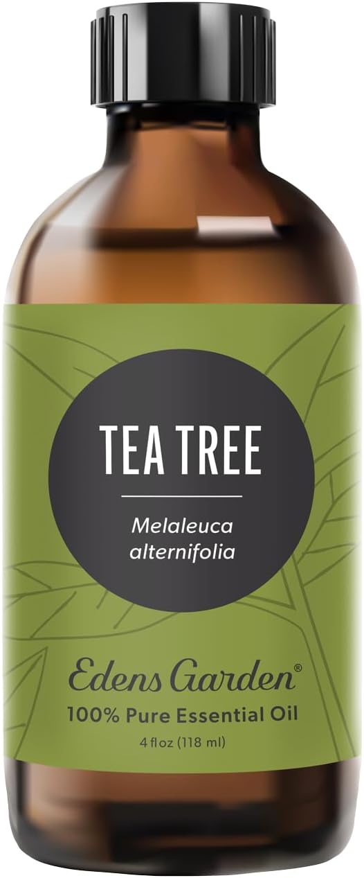 Edens Garden Tea Tree Essential Oil- 100% Pure Premium Grade, Undiluted, Natural, Therapeutic, Aromatherapy, The Best for Diffuser, Hair, Humidifiers, Kid Safe118 ml (4 fl oz) - Bloomnest
