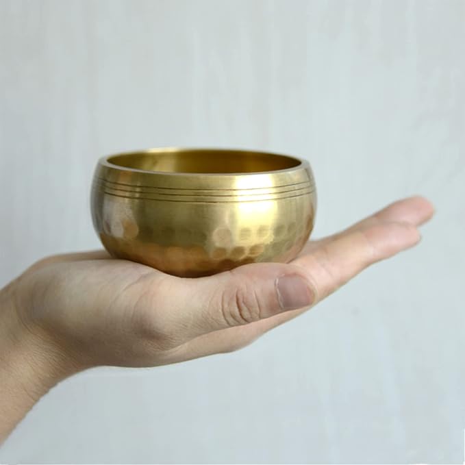 Singing Bowls, Tibetan Singing Bowl Set, Meditation Bowl, Sound Bowls-Easy To Play for Beginners - Bloomnest