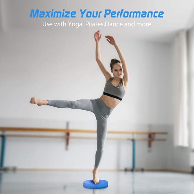 Foam Balance Pad(Large or XL),5BILLION Stability Pad for Physical Therapy,Non-Slip Exercise Balance Pad for Balance workouts,Yoga Knee Pad for Gym Fitness Stretching Pilate - Bloomnest