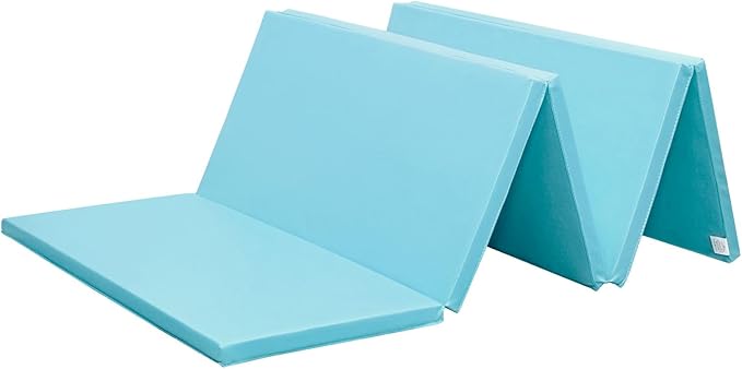 Gymnastics Mat Folding Stretch Mats 75"x31"x1.2" Exercise Muscle Training Children Play Horizontal Bar Mat Yoga Sports Soundproof Home Use - Bloomnest