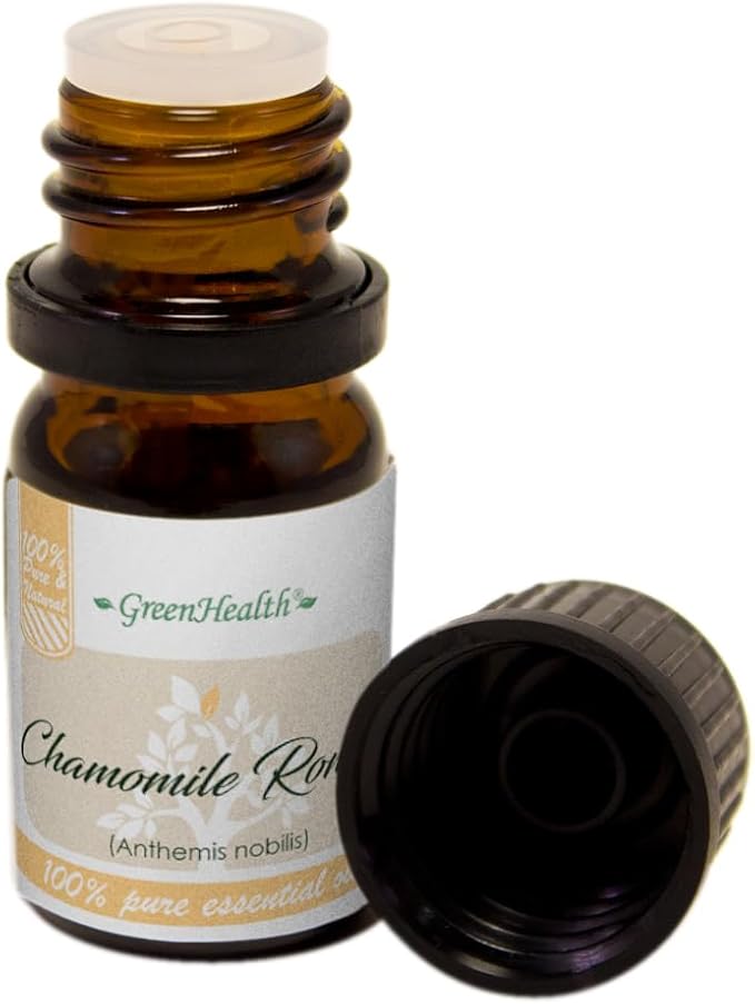 GreenHealth - 5 ml Chamomile Roman Essential Oil - 100% Pure, undiluted