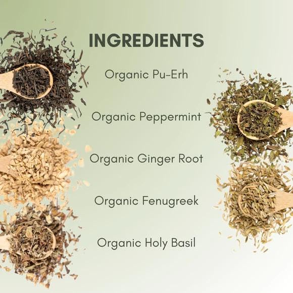 Organic Cholesterol Control Tea | Full Leaf Tea Co. - Bloomnest