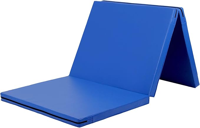 Gymnastics Mat Folding Stretch Mats 71"x31"x2" Exercise Muscle Training Children Play Horizontal Bar Mat Yoga Sports Soundproof Home Use - Bloomnest