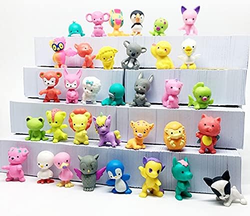 Bath Bombs for Kids Set with Toys Surprise Inside Cute Funny Animals - Organic & Natural Bath Bombs for Boys and Girls - Kid Safe Bubble - Handmade in USA - Bloomnest