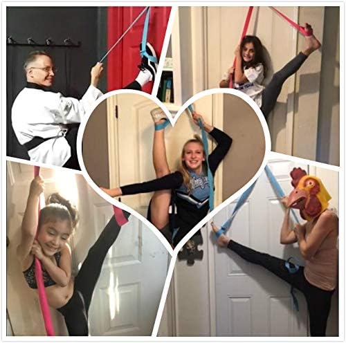 Leg Stretcher, Door Flexibility & Stretching Leg Strap - Great for Ballet Cheer Dance Gymnastics or Any Sport Leg Stretcher Door Flexibility Trainer Premium Stretching Equipment - Bloomnest