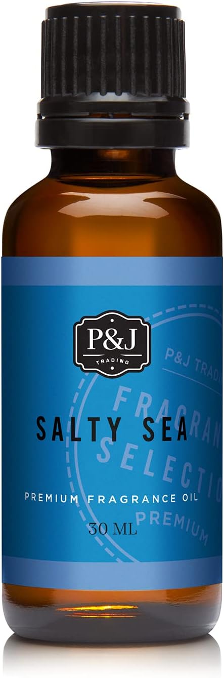 P&J Trading Fragrance | Salty Sea Oil 30ml - Candle Scents for Candle Making, Freshie, Soap Making Supplies, Diffuser Oil Scents PJTrading