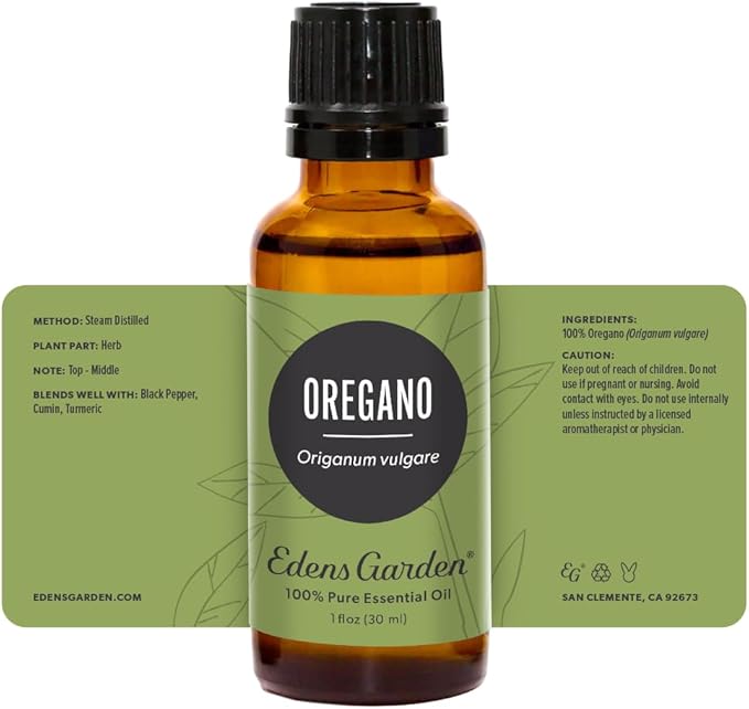 Edens Garden Oregano Essential Oil- 100% Pure Premium Grade, Undiluted, Natural, Therapeutic, Aromatherapy, The Best for Diffuser, Candle, Laundry, Humidifiers 30 ml (1 fl oz) - Bloomnest