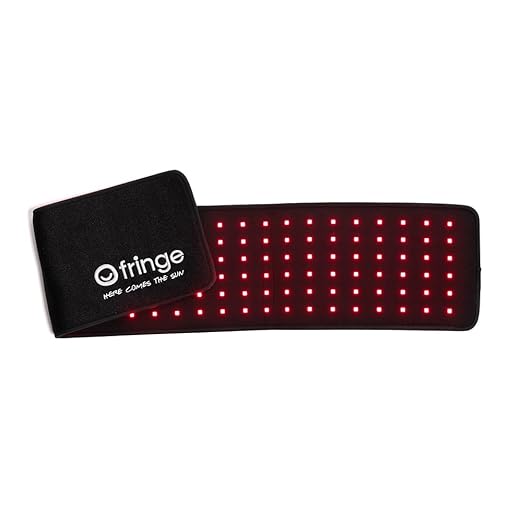 Fringe Red Light Therapy Extra Long Wrap, Wireless, Both Red Light 660nm and Infrared Light 850nm, 360 LED Lights, Sports Recovery JoinFringe