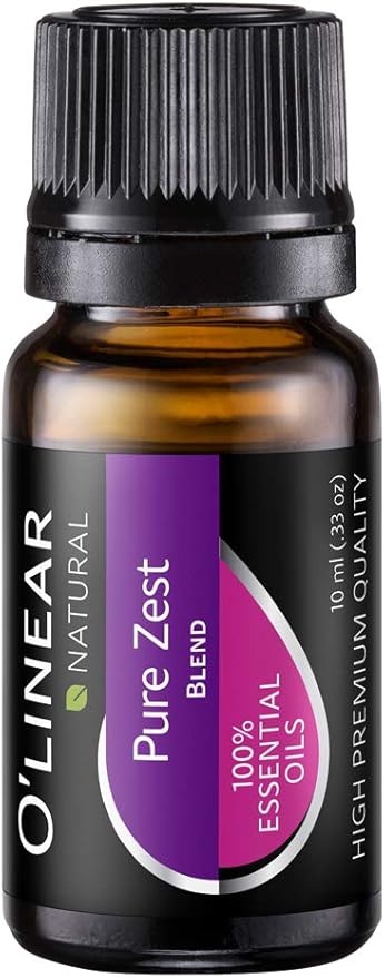 Pure Zest Love Essential Oil Blend 10ml - Romantic Aromatherapy Lust Oils with Ylang-Ylang, Jasmine, Vanilla, Lavender, Attraction Oil for Diffusers for Home, Massage Aroma Scents Drops 0.33 Fl Oz - Bloomnest