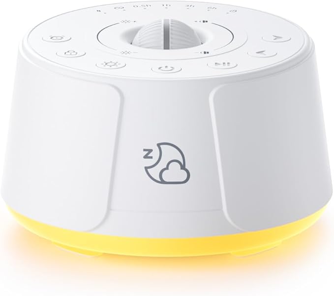 Sound Machine LEICEX White Noise Machine - 30 Soothing Sounds, 10 Colors Night Light, Rechargeable Battery- Travel Portable Sound Machine for Sleep Baby Adults, Perfect Sleeping Companion - Bloomnest