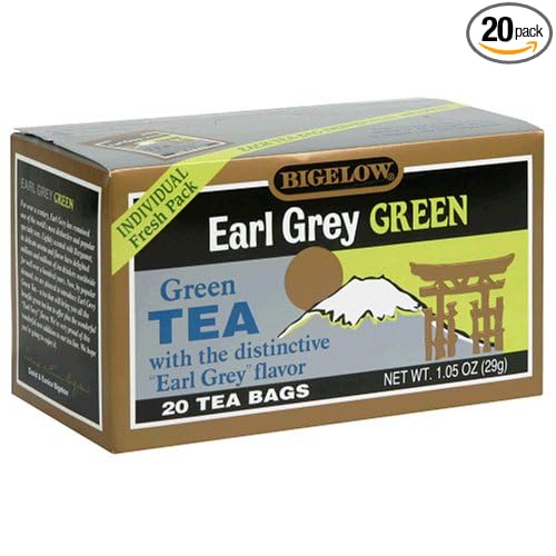 Bigelow Earl Grey Green Tea - 20 Tea Bags - Bloomnest