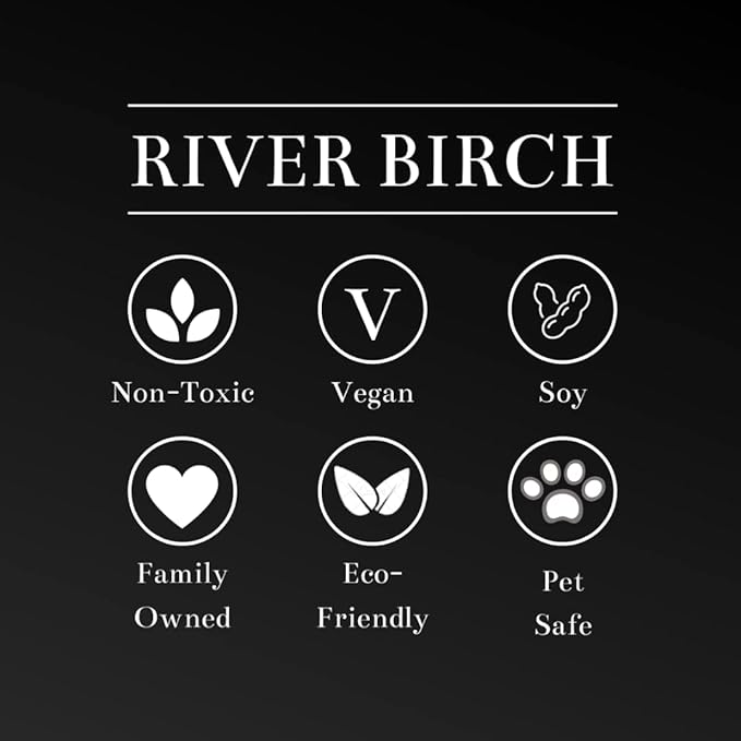 River Birch Candles Nag Champa Scented Candle | Premium, All-Natural, Non-Toxic, Soy Candles | 8 oz. Black Matte Tin Travel Candle | Cozy Relaxing Gifts for Home - Bloomnest