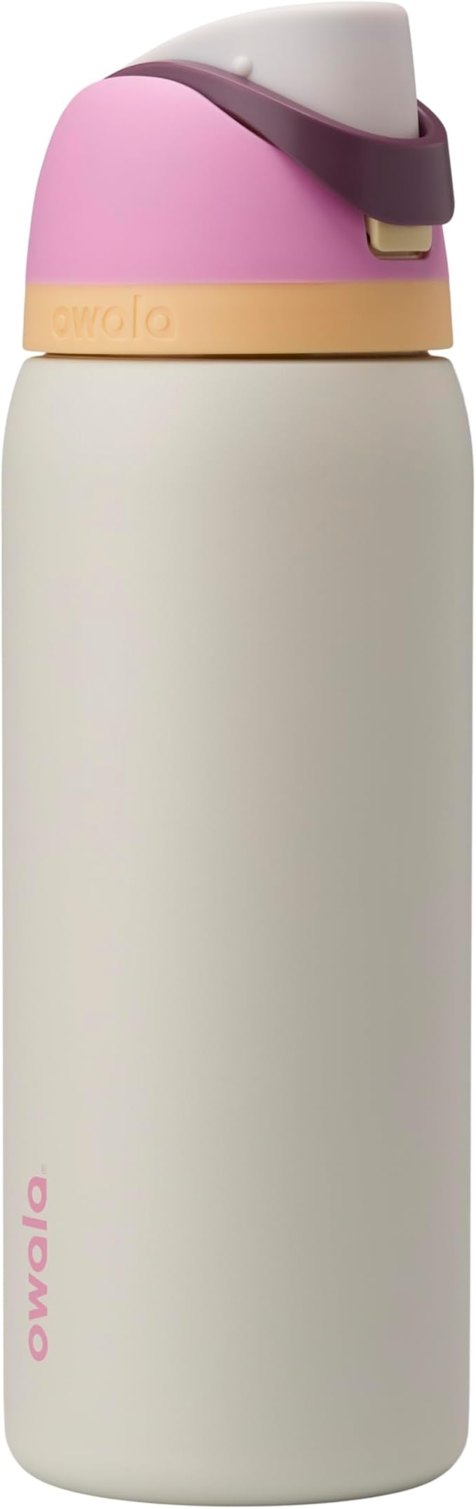 Owala FreeSip Insulated Stainless Steel Water Bottle with Straw, BPA-Free Sports Water Bottle, Great for Travel, 32 Oz, Daybreak Owala