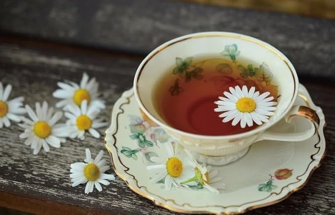 Damtuh Chamomile Tea – 100% Pure Chamomile, Caffeine-Free Herbal Tea, 10 Tea Bags (1g each) - Bloomnest