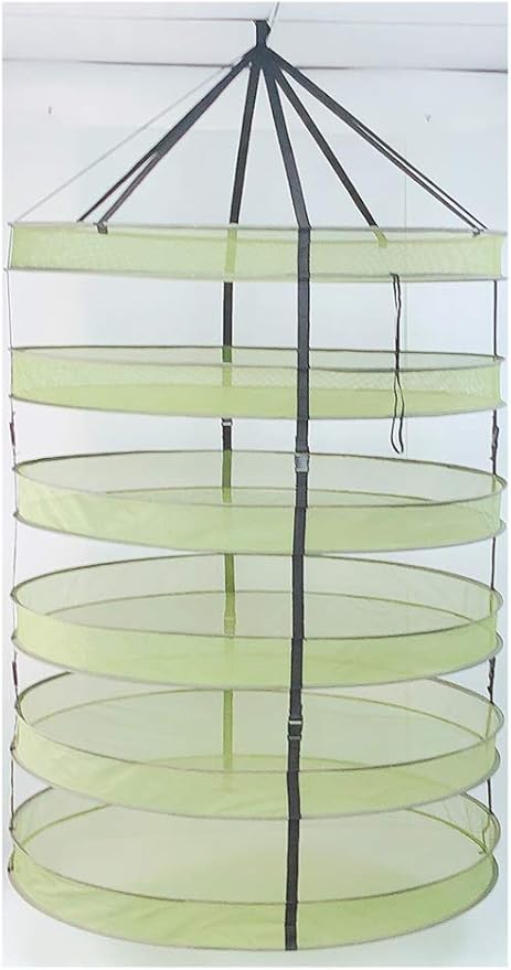 HORTIPOTS Herb Drying Rack 3 ft Hanging Dry Net 36 Inch for Curing Hydroponic Herb Vegetable Fruit Flower - Bloomnest
