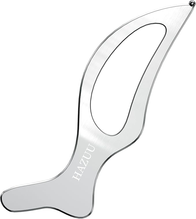 Stainless Steel Guasha Scraping Massage Tool for Soft Tissue Therapy, Ideal for Back, Legs, Arms, Neck, Shoulder Relief (Bird Shape) Bloomnest
