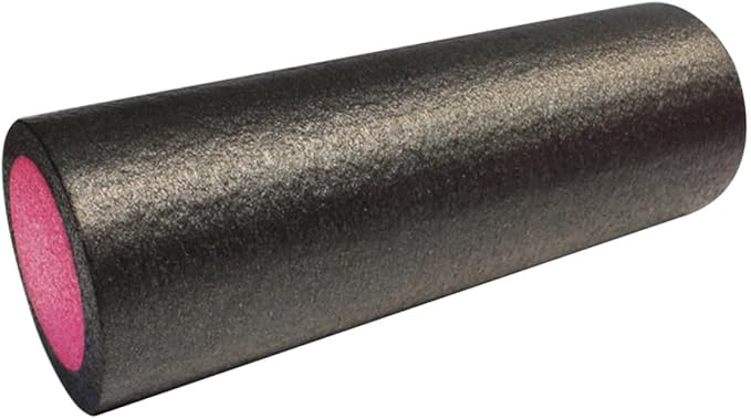 Epe Solid Yoga Roller Fitness Massage Stick for Balance and Muscle Relief High-Elastic Foam Roller for Yoga Pilates and Tension Therapy Black - Bloomnest
