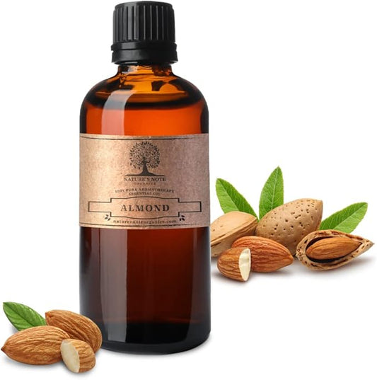 Almond Essential Oil - 100% Pure Aromatherapy Grade Essential Oil by Nature's Note Organics - 0.3 Fl Oz - Bloomnest
