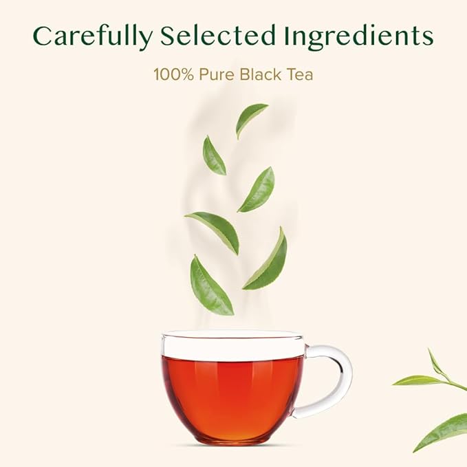 VAHDAM, UNITEA Black Tea Leaves +170 Cups,12oz | Blend Of Darjeeling & Assam Tea | ROBUST & FLAVORY Black Loose Leaf | Unblended Single Origin Tea | Vacuum Sealed Pack - Bloomnest