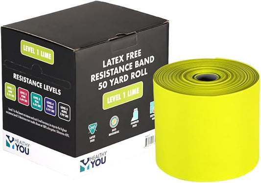 Latex Free Resistance Band 50 Yard Rolls - Bloomnest