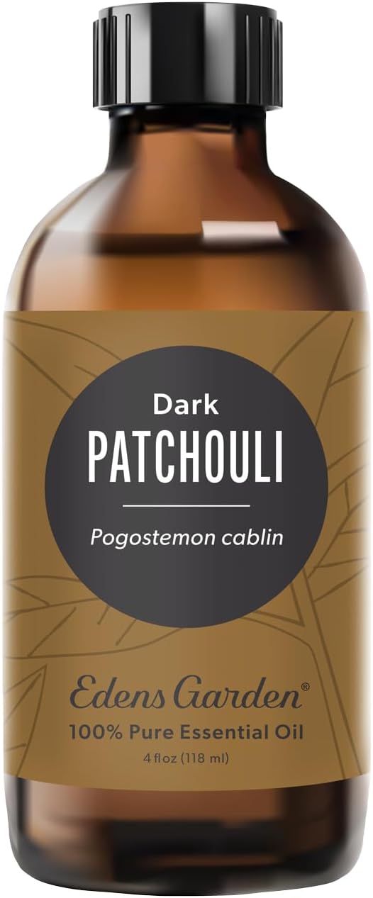 Edens Garden Patchouli-Dark Essential Oil- 100% Pure Premium Grade, Undiluted, Natural, Therapeutic, Aromatherapy, The Best for Diffuser, Skin, Face, Candle 118 ml (4 fl oz) - Bloomnest